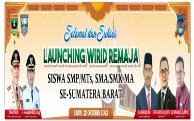 LAUCHING WIRID REMAJA SISWA SMA/SMK SE-SUMATERA BARAT